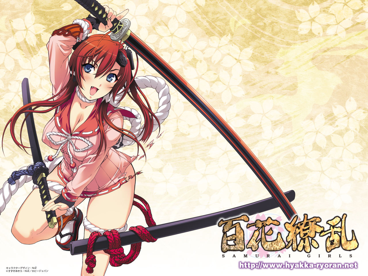 Hyakka Ryouran Samurai Girls Official page 3 full