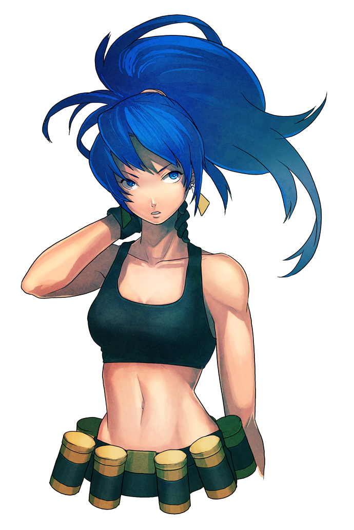 Ocean Blue Haired Beauties page 3 full