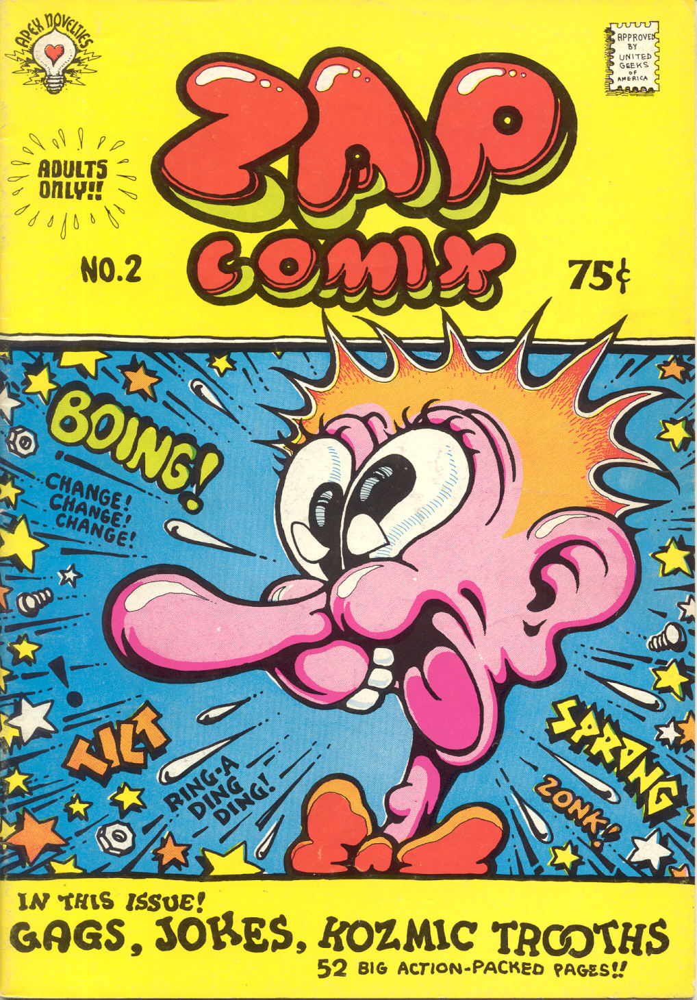 Zap Comix #2 page 1 full