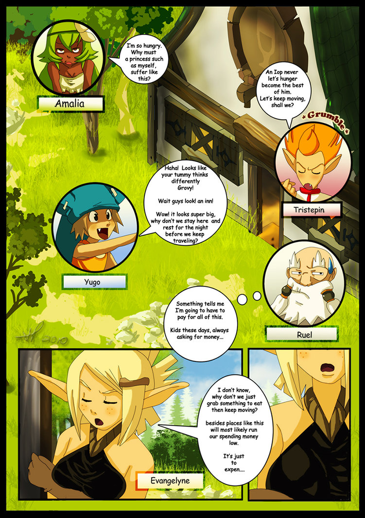 Wakfu Doujinshi page 2 full