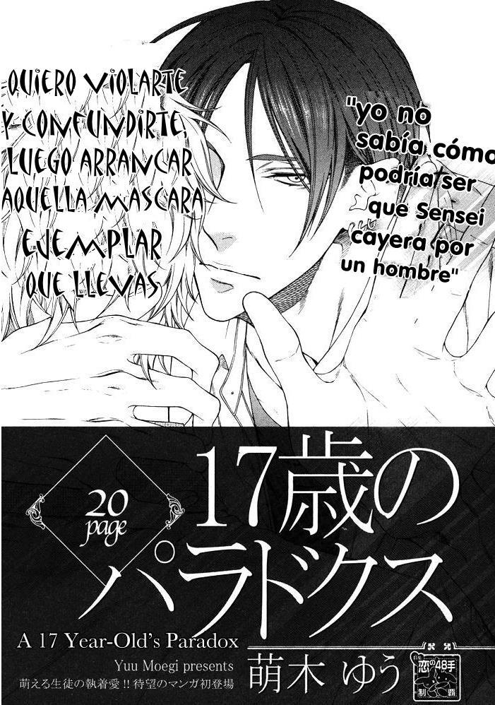 17 Sai no Paradox   Yaoi español page 1 full