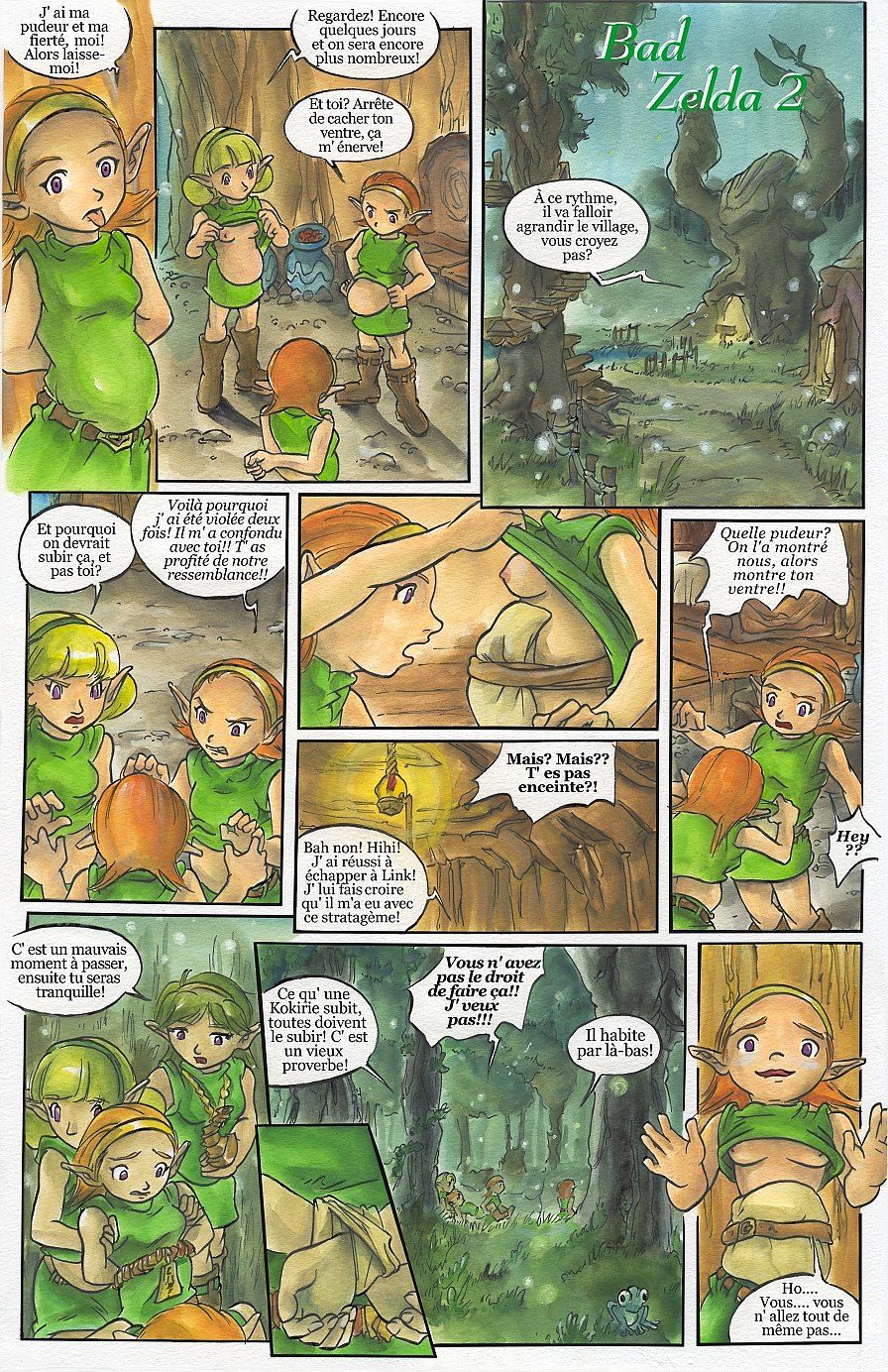 Bad Zelda 2 page 1 full