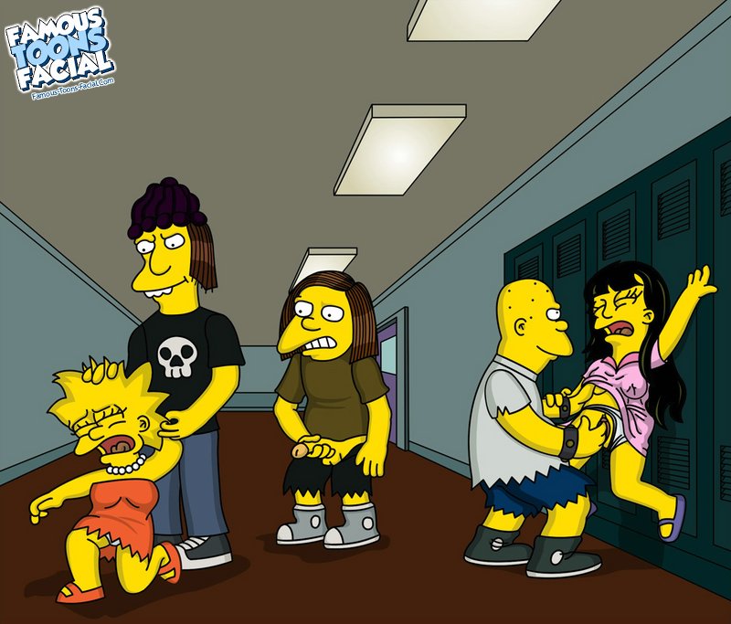 Simpsons - Rape in School page 1 full
