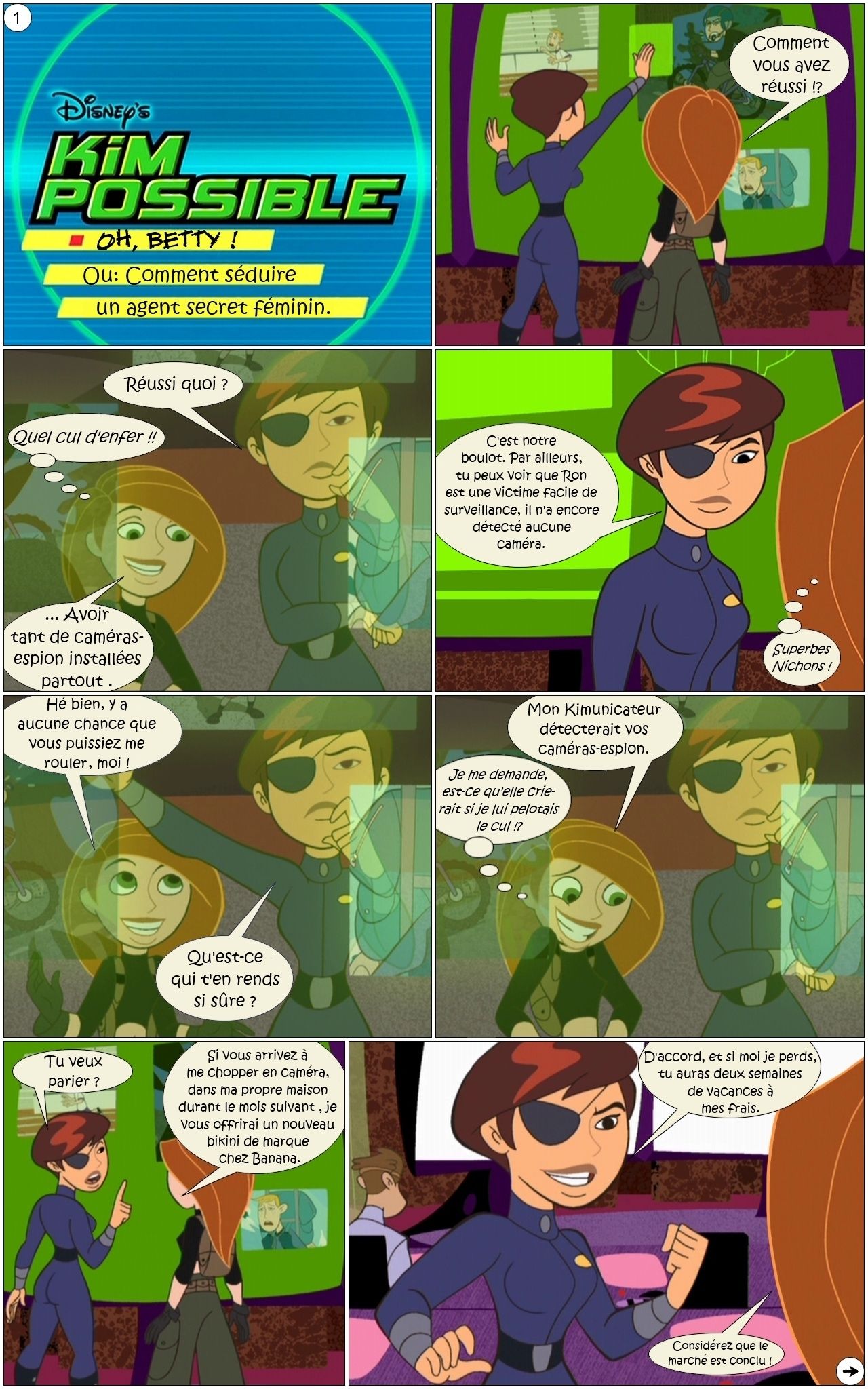 Oh, Betty! - Or: How to Seduce a Female Secret Agent page 2 full