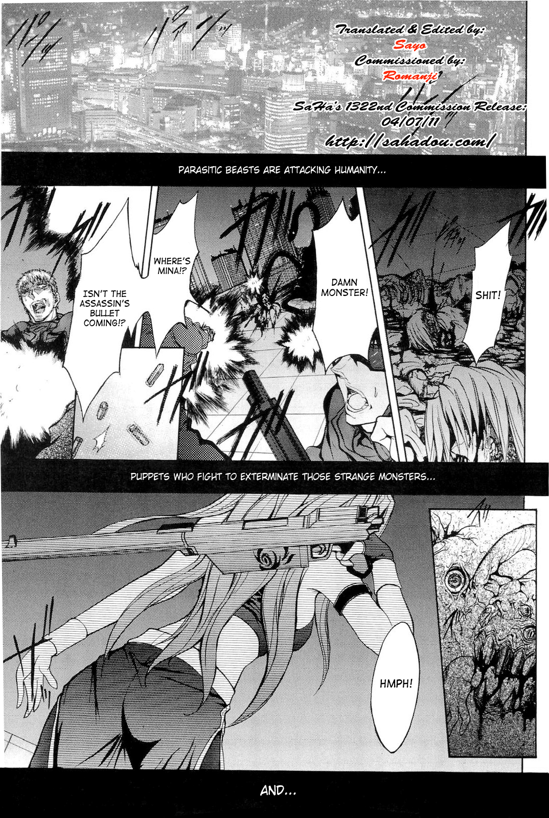 Assassin’s Bullet page 1 full