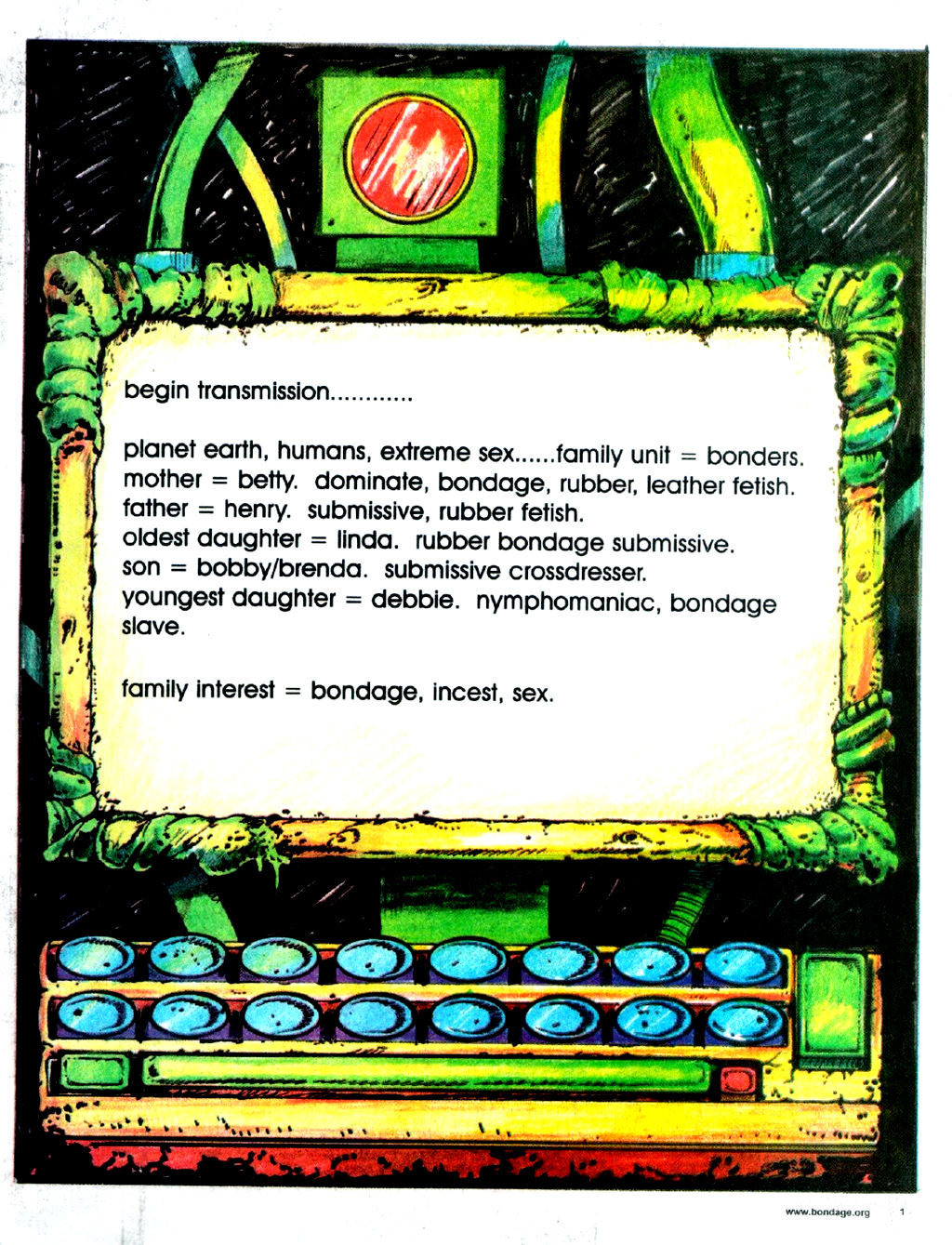 The Bonders - Book #4: Meet The Domamatrix page 2 full
