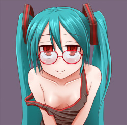 Natural Miku's Erotic Picture