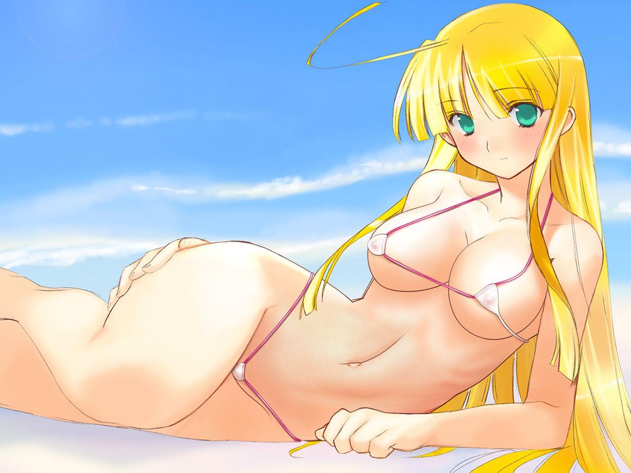 Sexy Blondes ecchi page 1 full