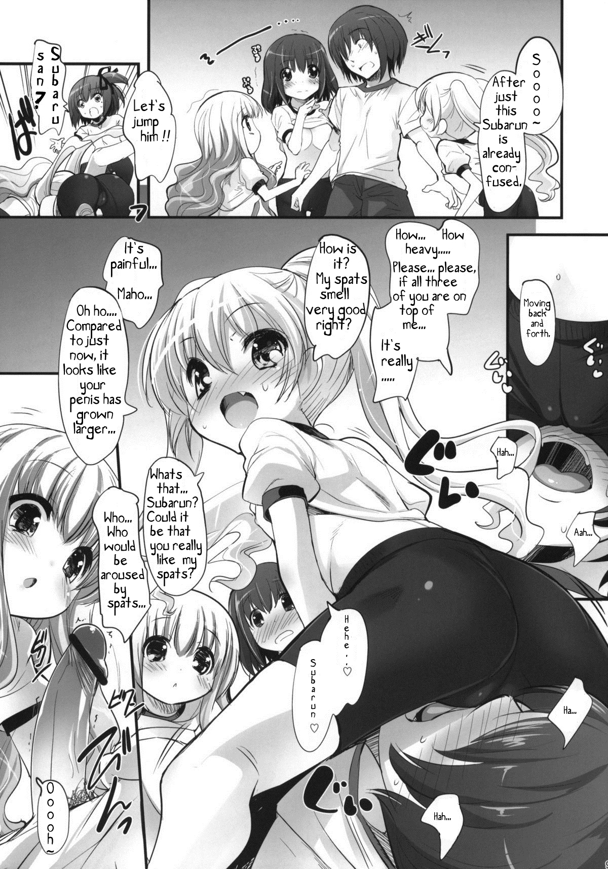 Kimi no Spats Sugata ga Mabushisugite page 8 full