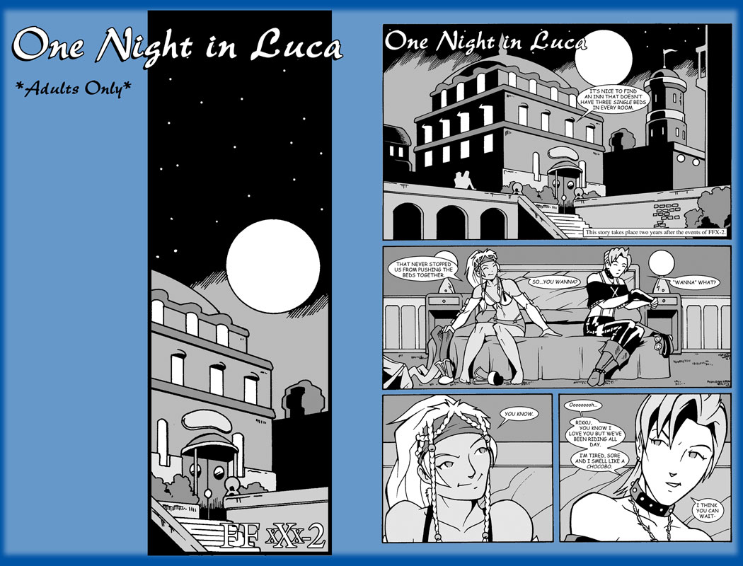 One Night in Luca page 1 full