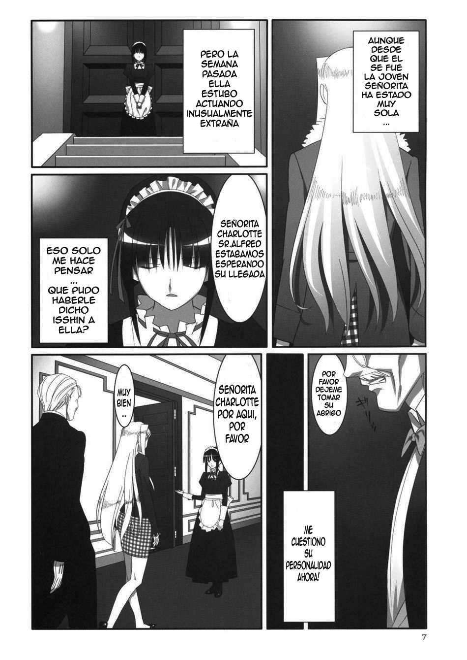 Admired beautiful flower. 2 | Admirando la bella flor. 2 page 6 full