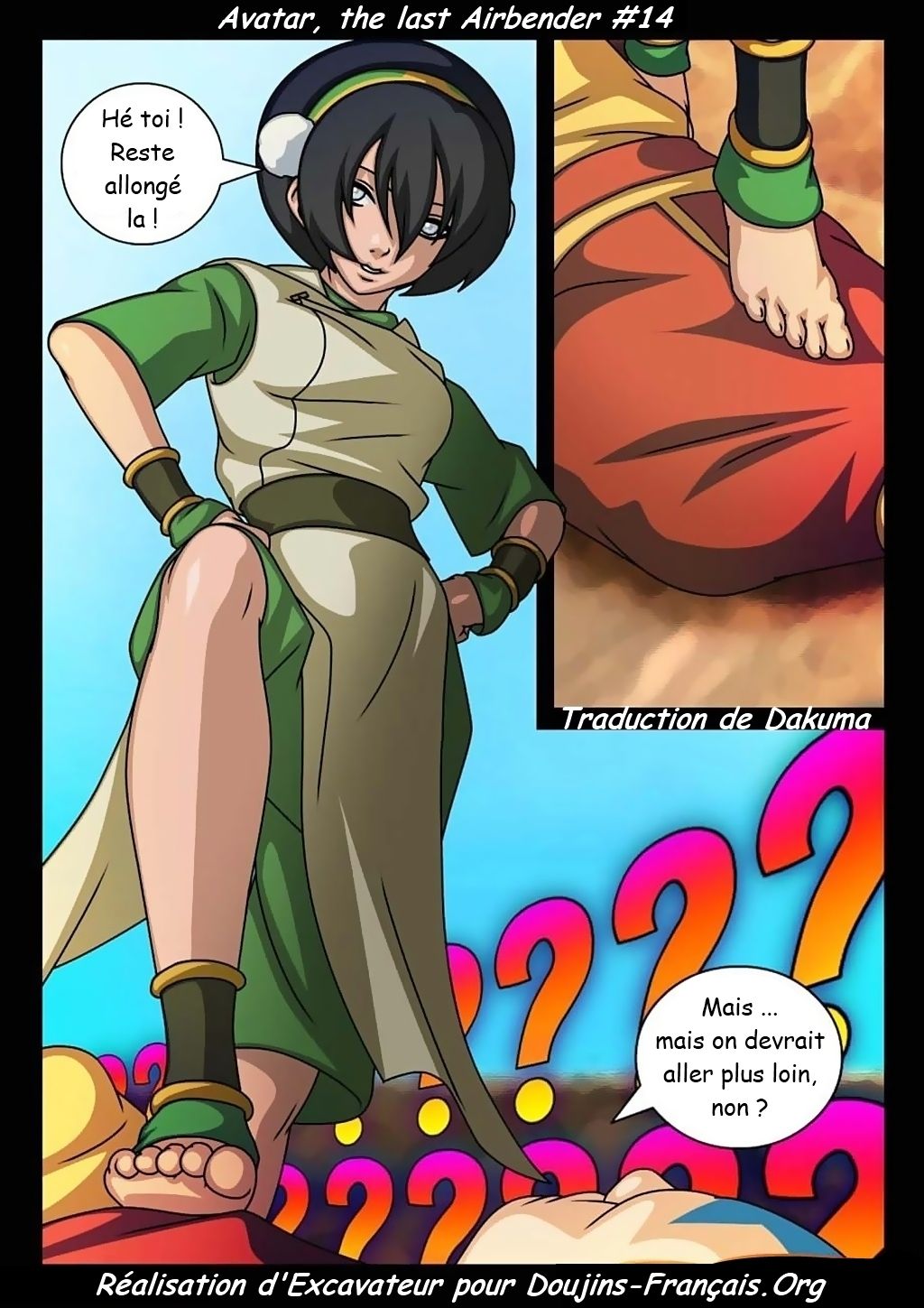 Avatar Footjob page 1 full