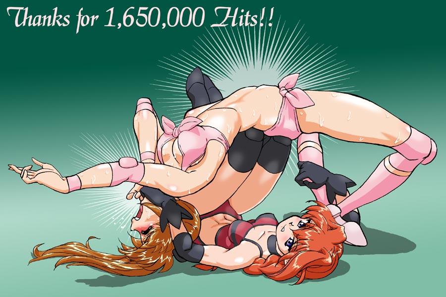 Anime Female Wrestling page 1 full