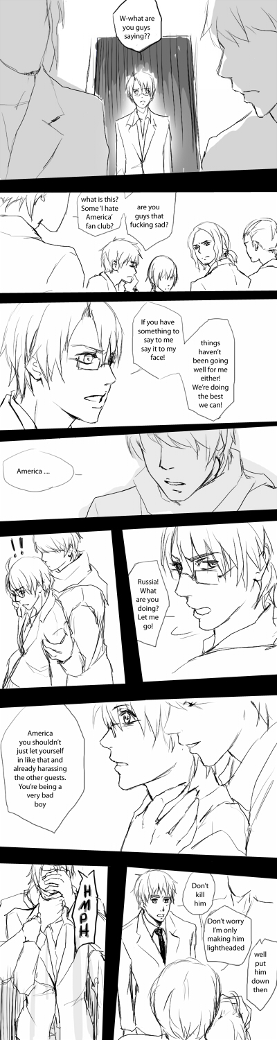 Axis Powers Hetalia: Financial Crisis page 3 full