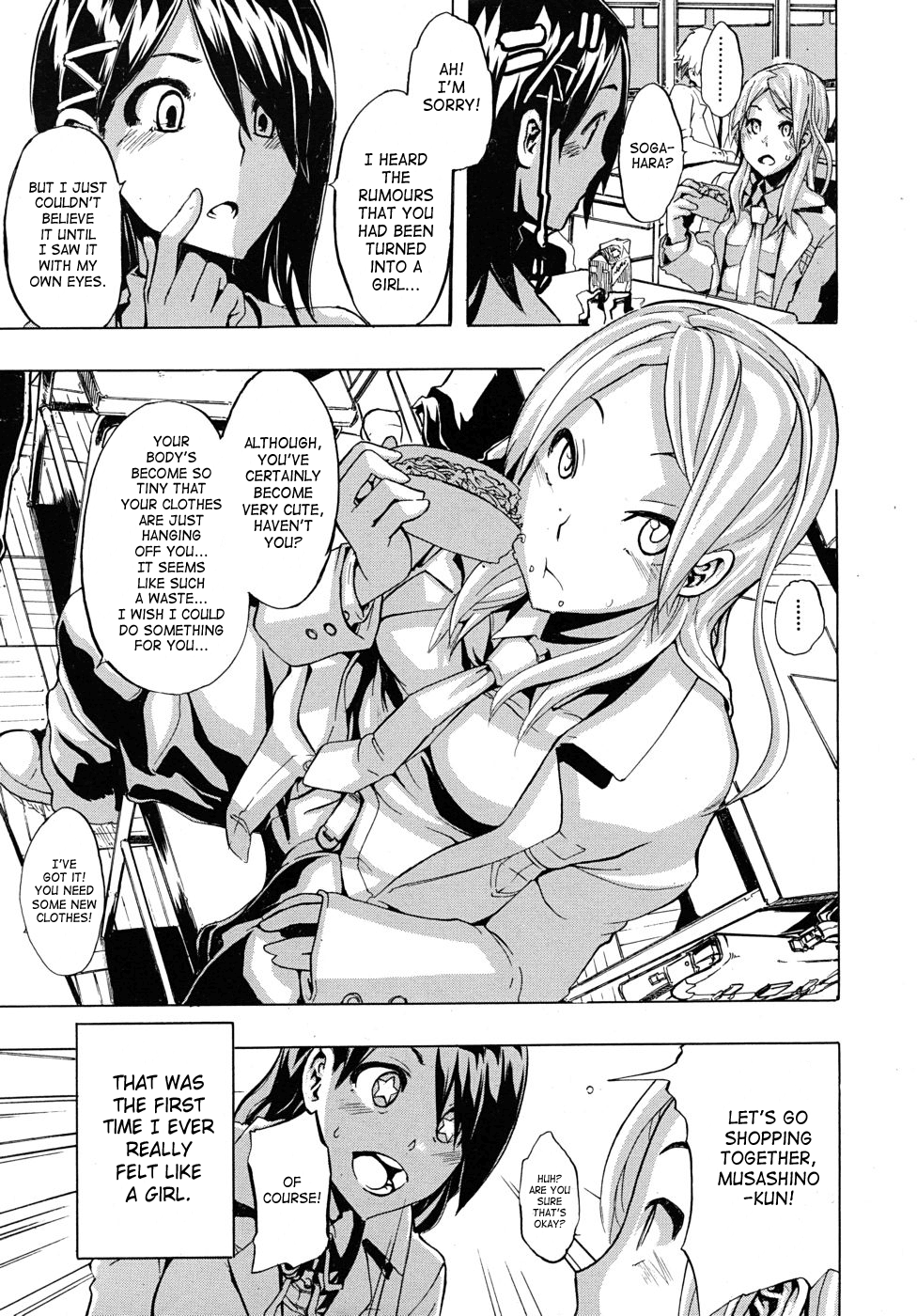 Onnanoko ni Natte | Becoming a Girl page 7 full