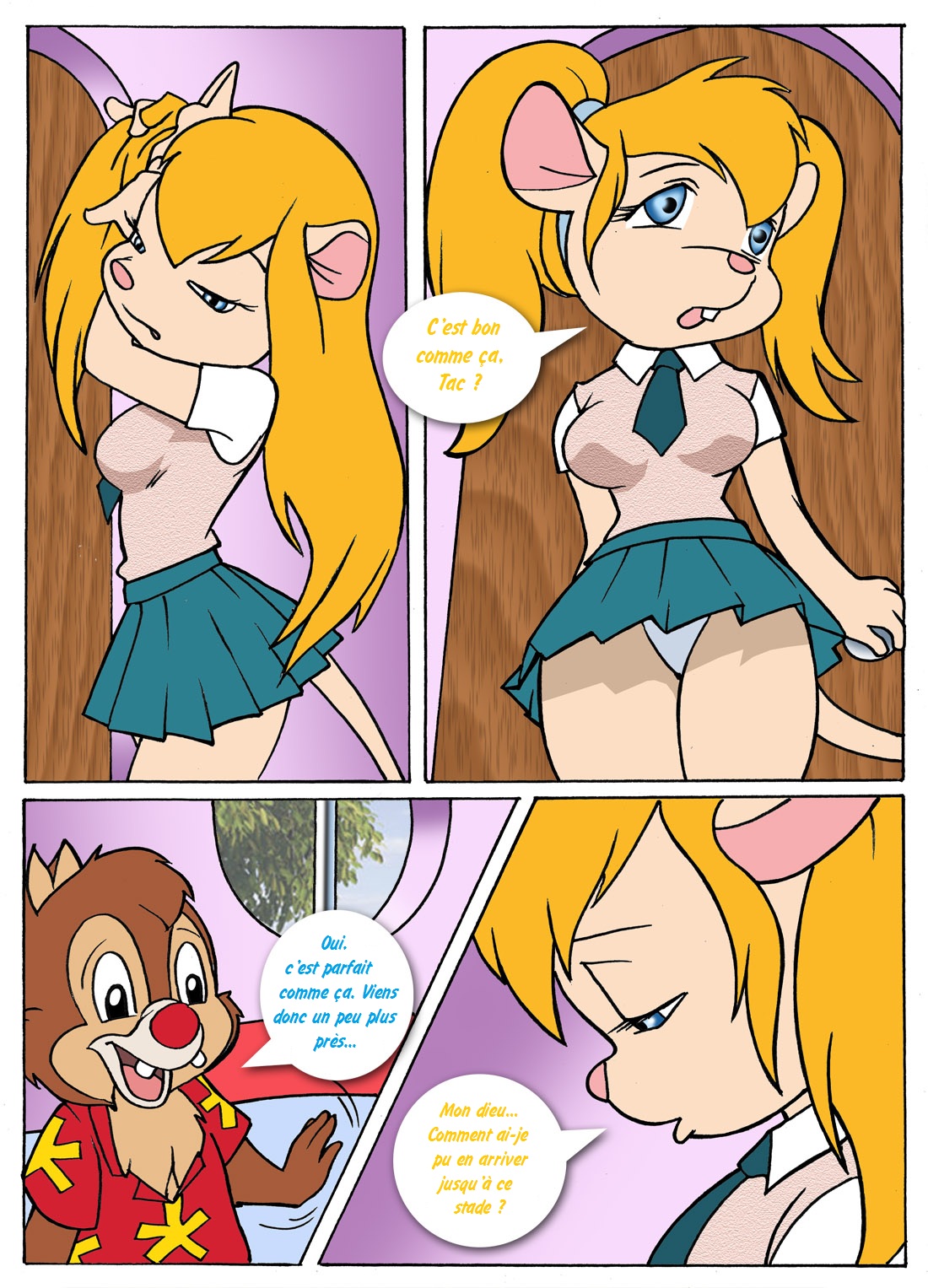 Rescue rodents 1: Gadget's bet, Gadget's bum page 2 full