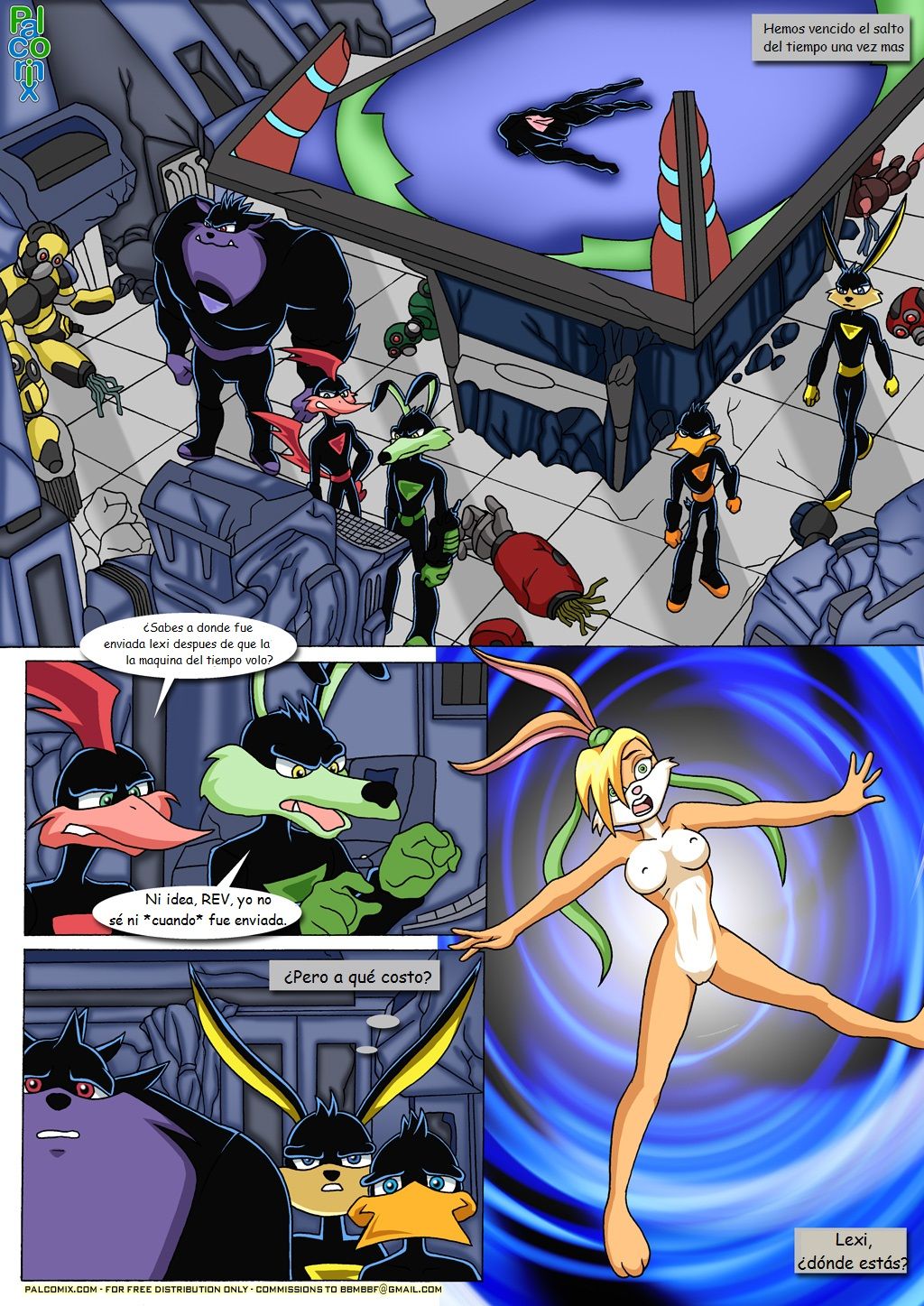 Time-Crossed Bunnies page 1 full
