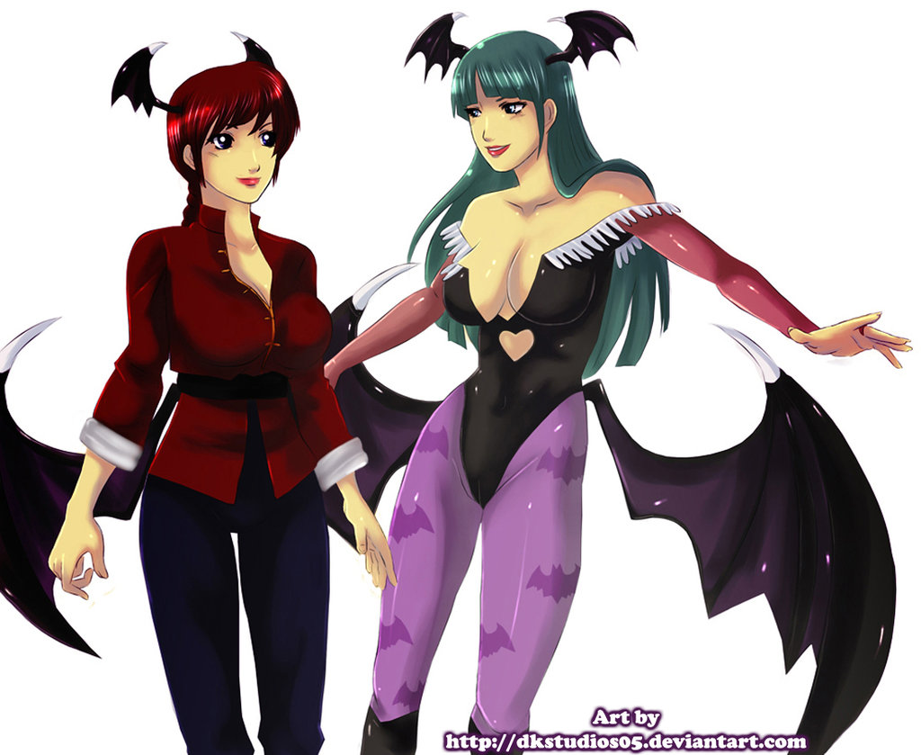 Ranma and Morrigan page 1 full
