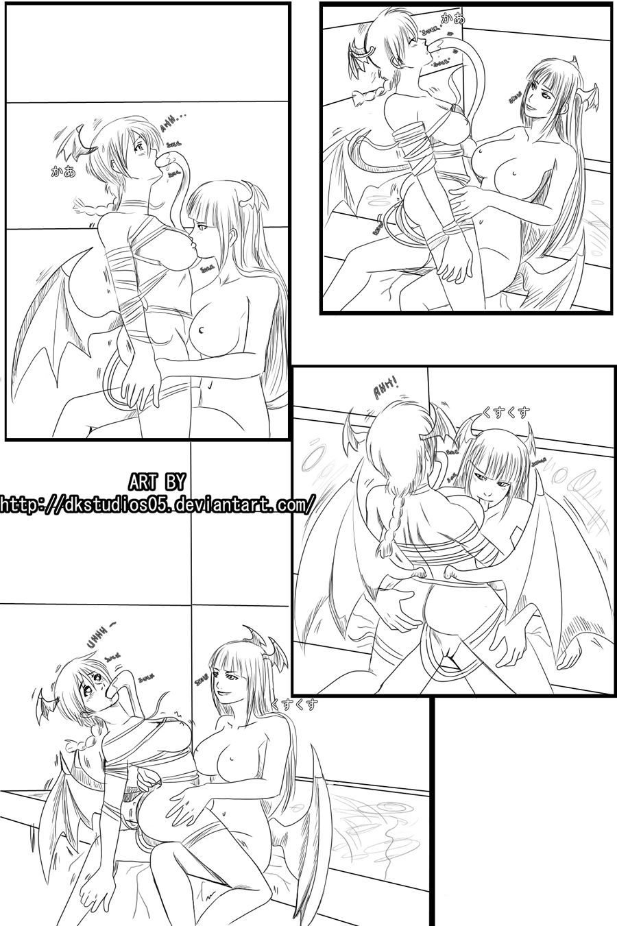 Ranma and Morrigan page 10 full