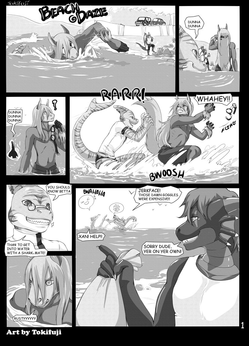 Beach Daze page 1 full