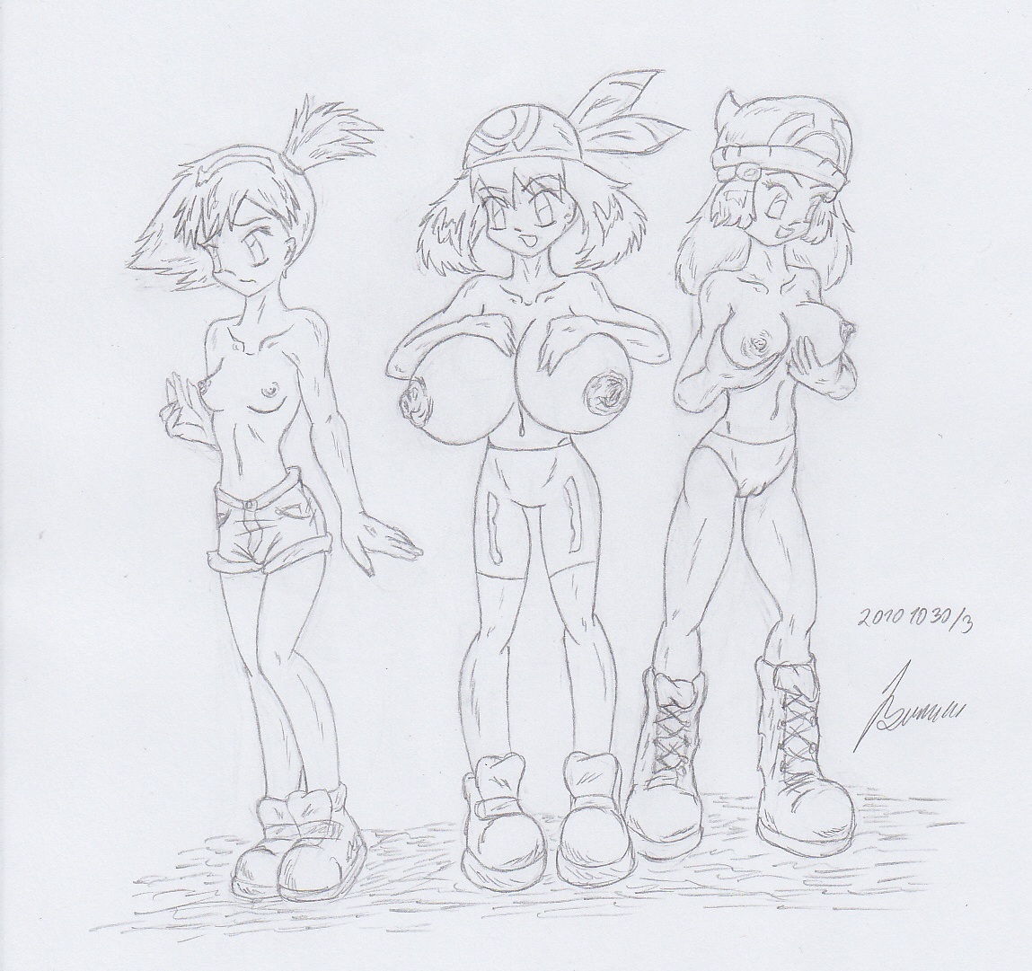 My miny Misty_ pokemon Sketches work_2 page 9 full