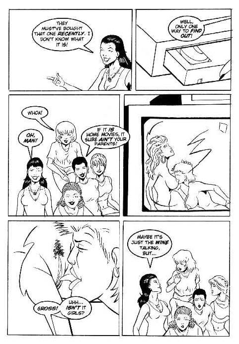 Girl on Girl - First Times: Slumber Party page 9 full