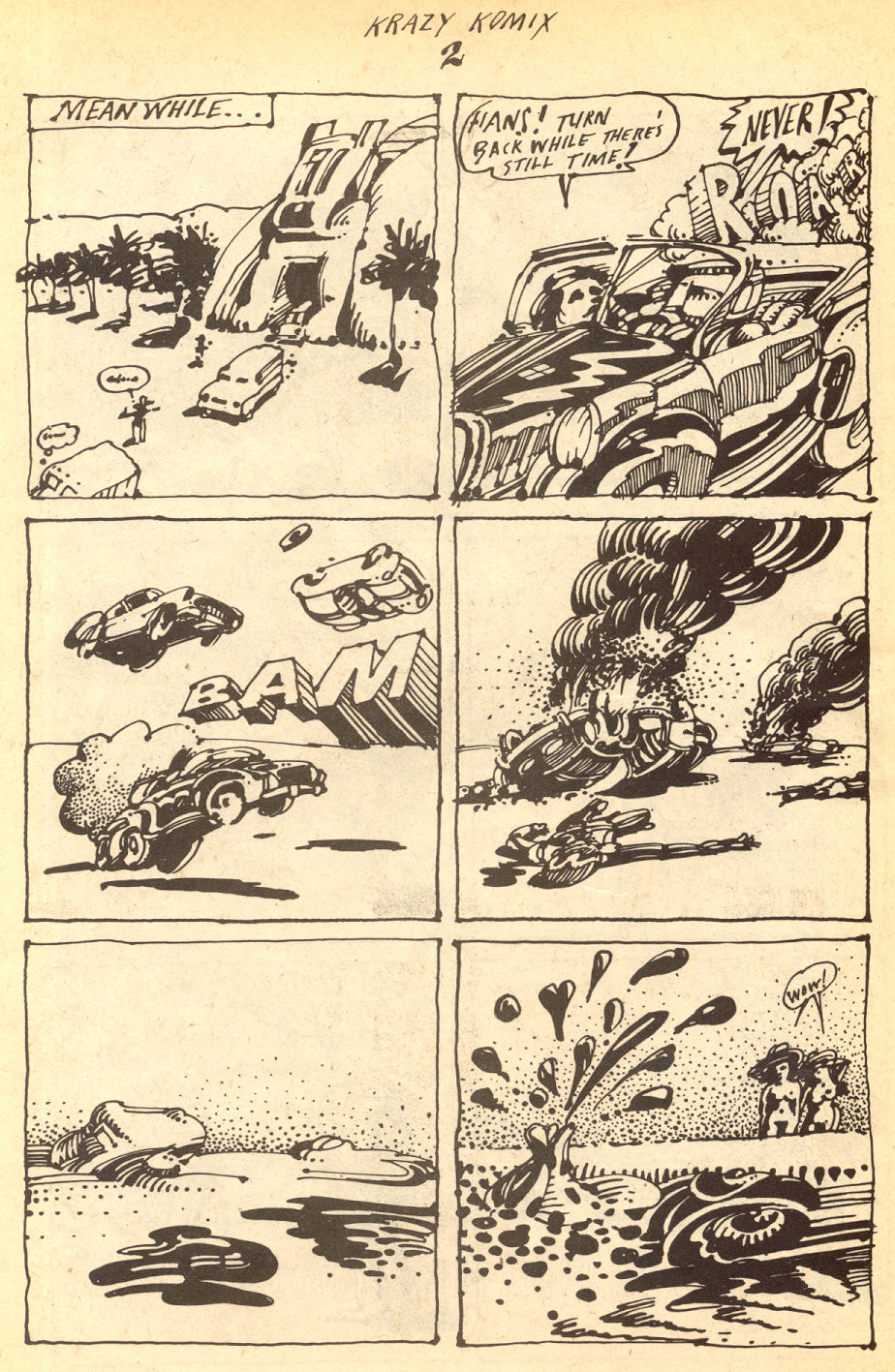 Zap Comix #5 page 8 full