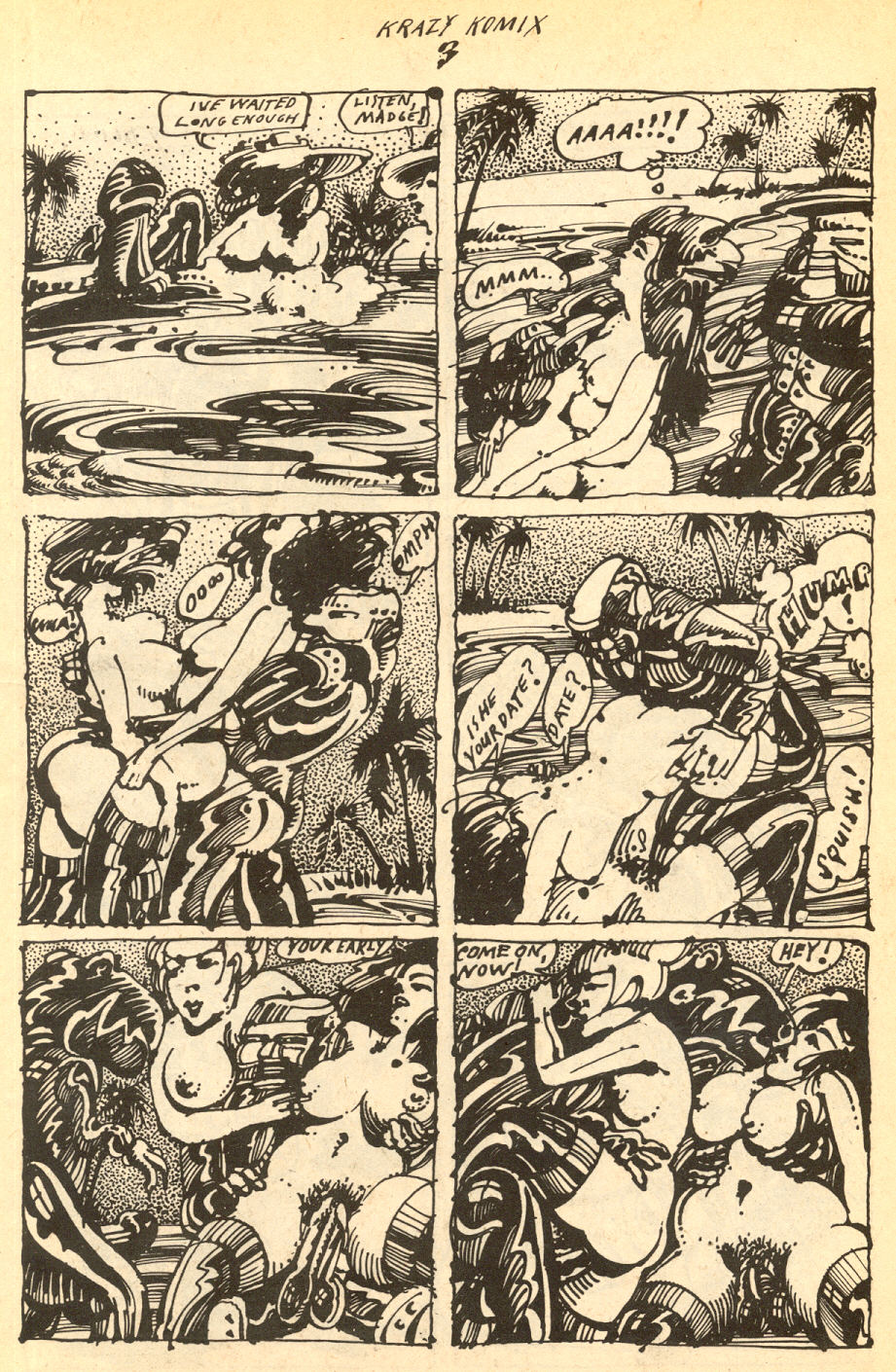 Zap Comix #5 page 9 full