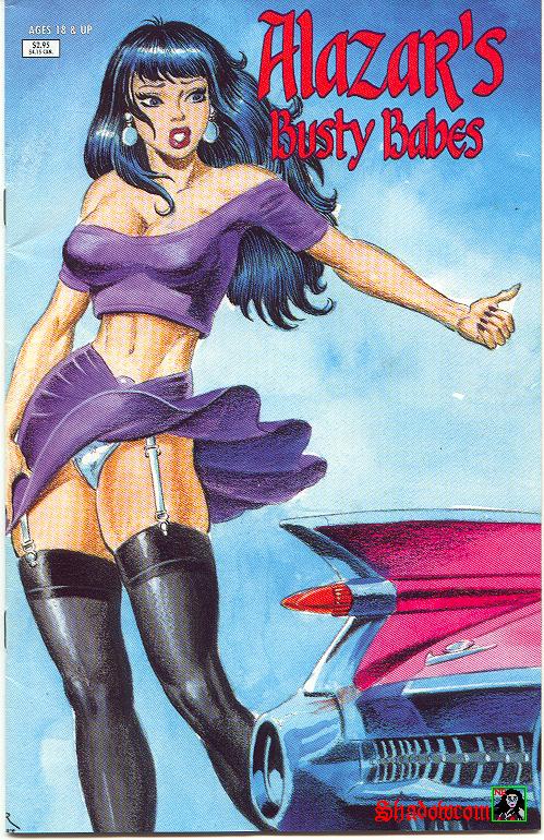 "Alazar's Busty Babes" page 1 full