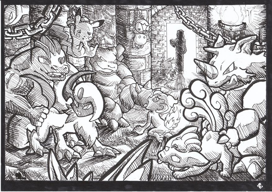 Chapter 3: Pokemon Dungeon page 2 full