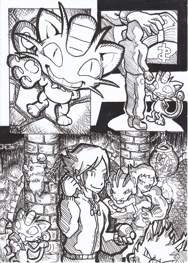 Chapter 3: Pokemon Dungeon page 3 full