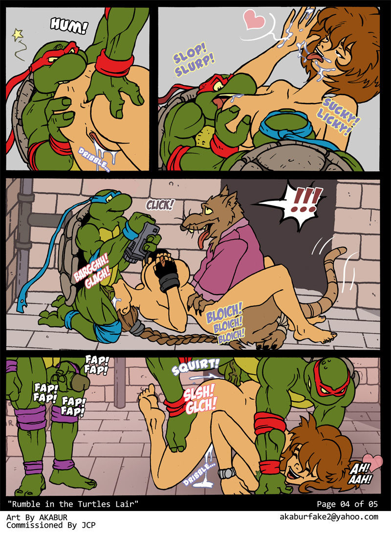 Rumble in the Turtles Lair page 4 full