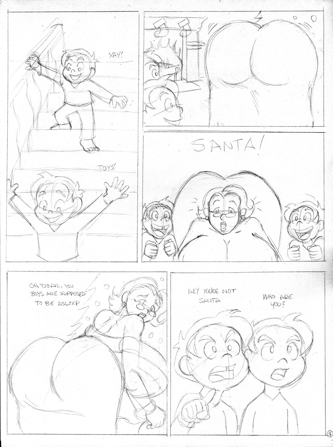 Mrs. Claus Saves Christmas - WIP page 5 full