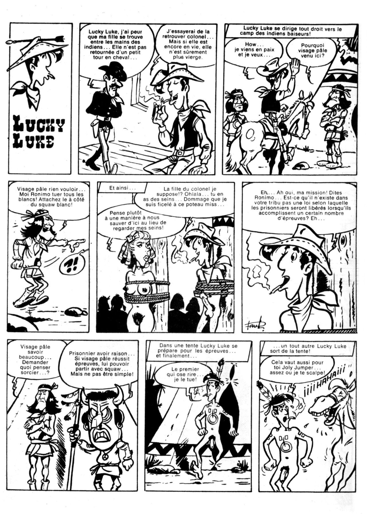 Schuurmans Les aventures sexuelles de Lucky Luke page 10 full