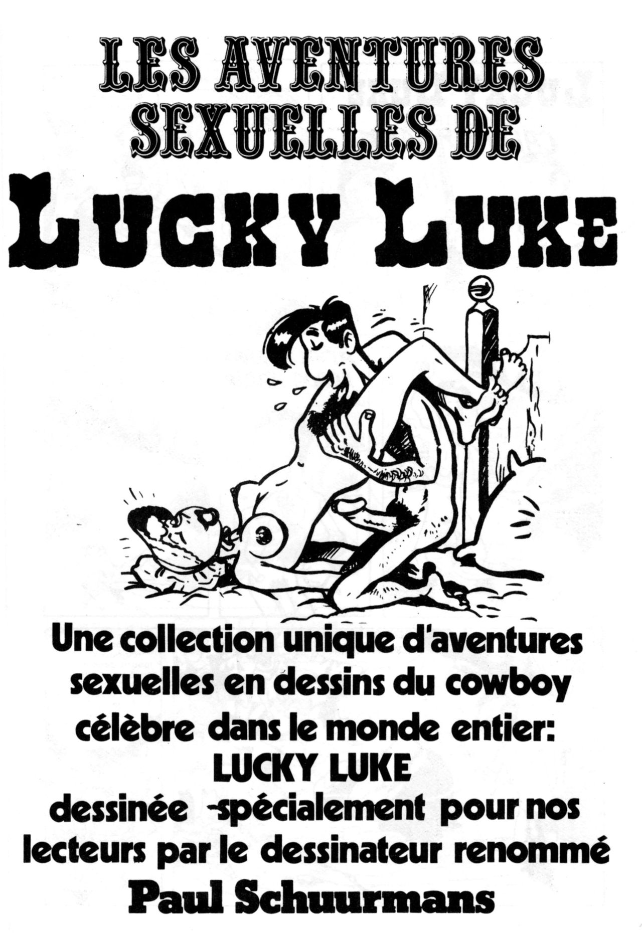 Schuurmans Les aventures sexuelles de Lucky Luke page 3 full