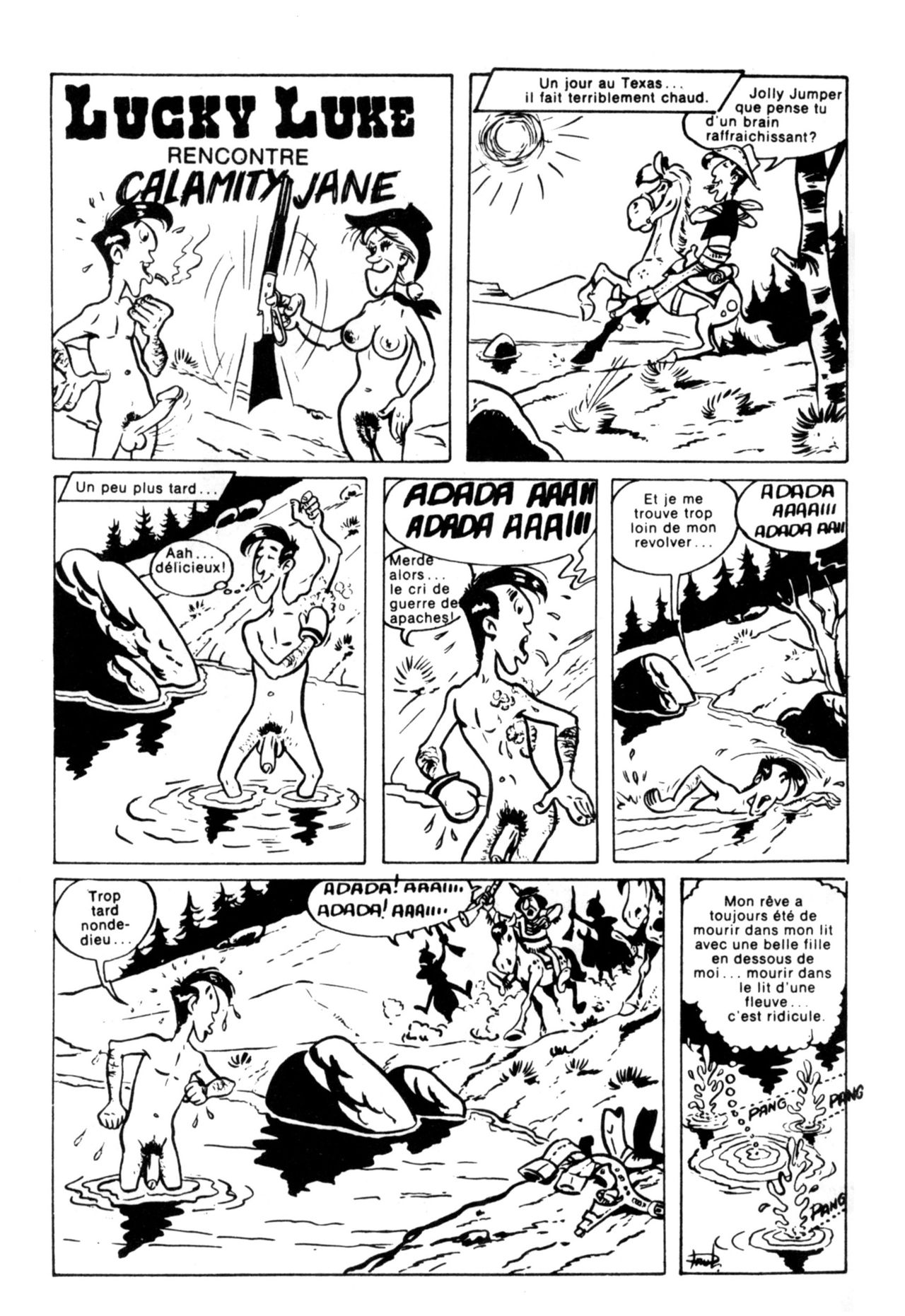 Schuurmans Les aventures sexuelles de Lucky Luke page 4 full