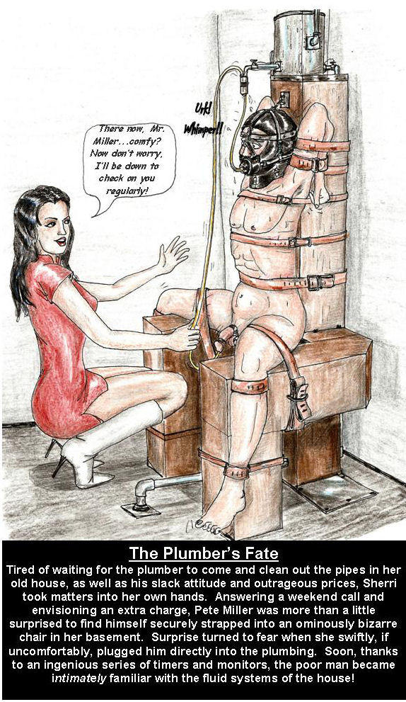Augustine Femdom Enema and Torture Artwork page 7 full