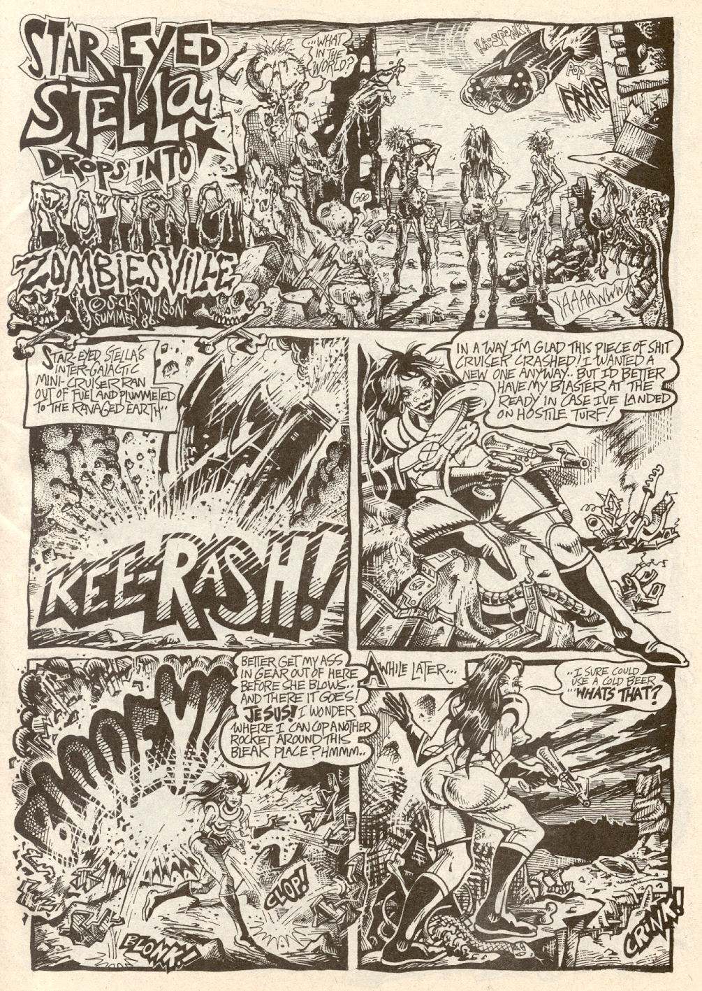Zap Comix #14 page 3 full