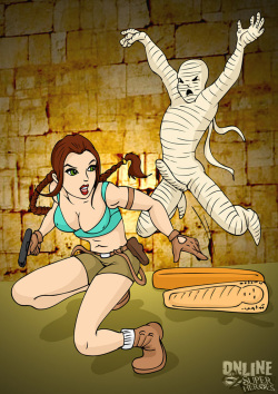 Lara Croft vs. Mummy