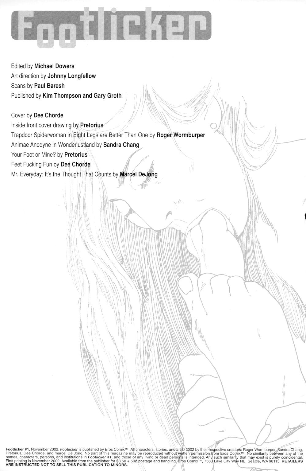 Footlicker - Volume #1 page 2 full