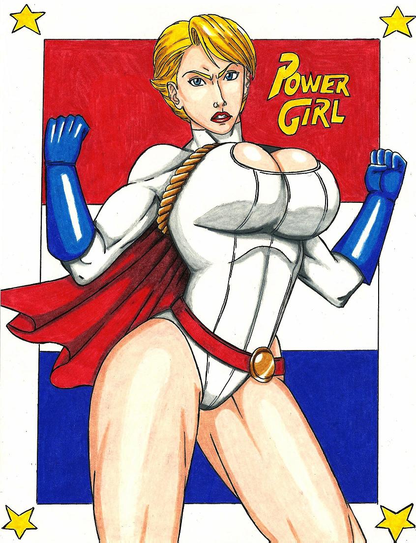 Power Girl page 8 full