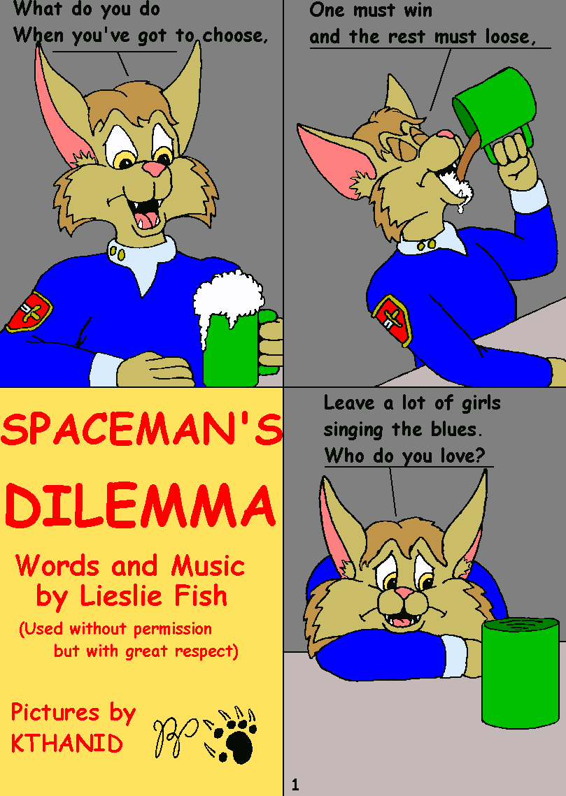 Spaceman's Dilemma page 1 full