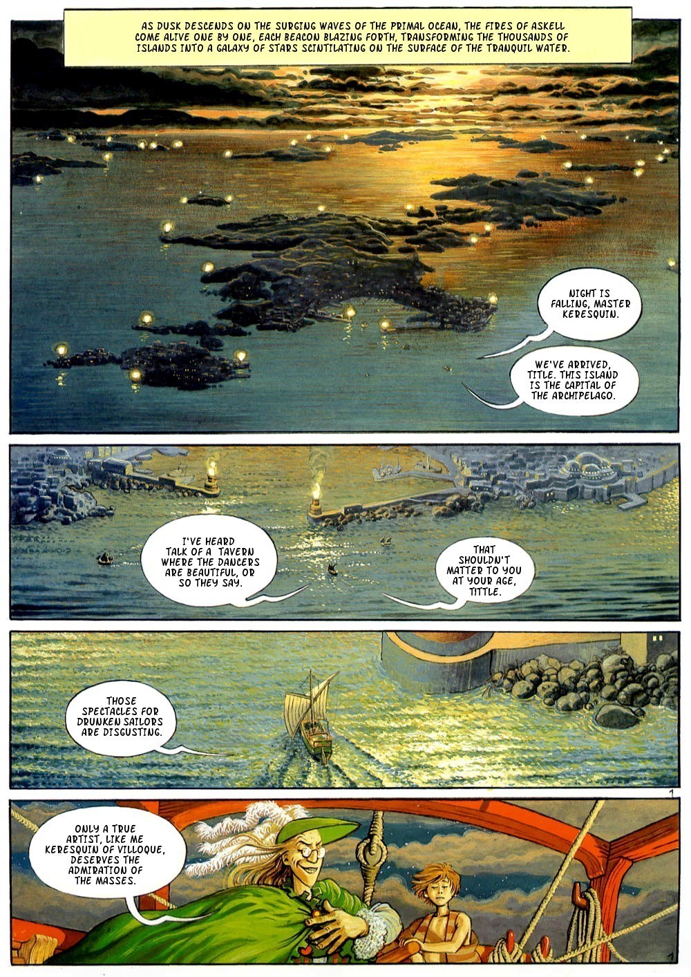 The Fires of Askell #1: The Amazing Ointment page 3 full