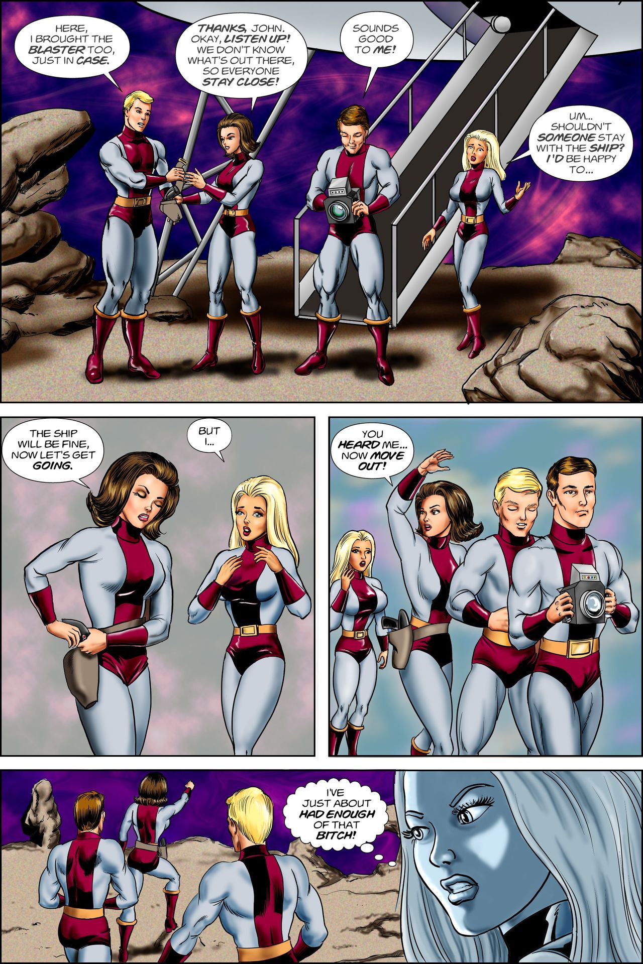 Battle of the Space Amazons page 6 full