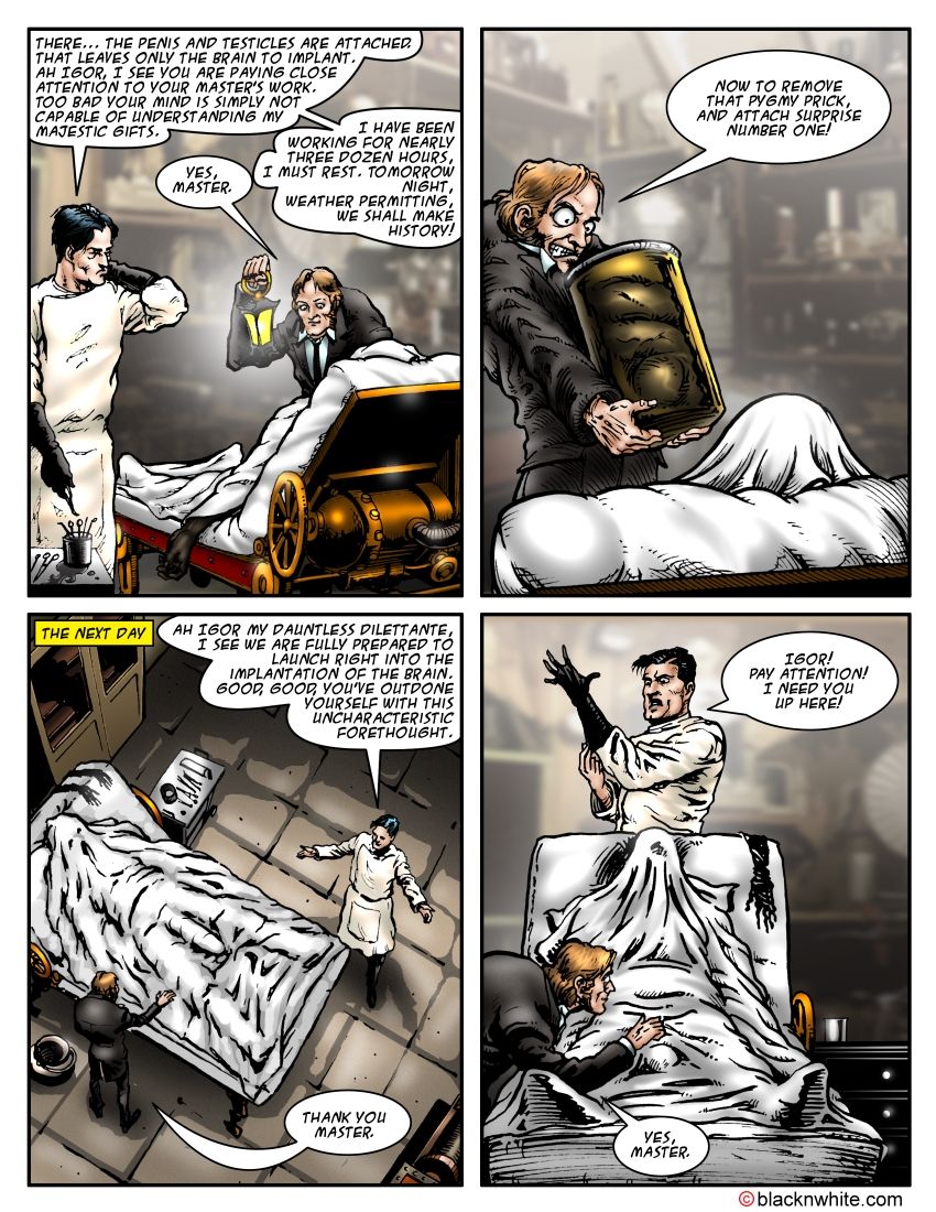 The Bride of Blackenstein page 7 full