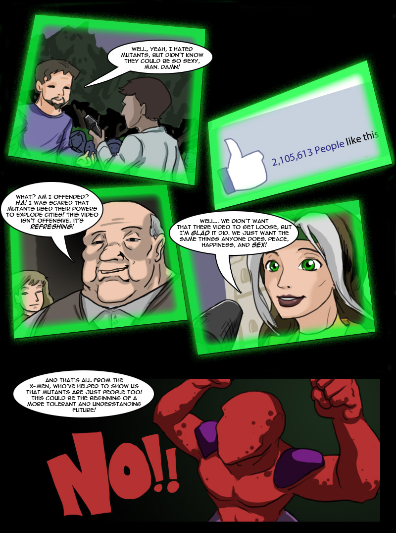 Superhero! page 8 full