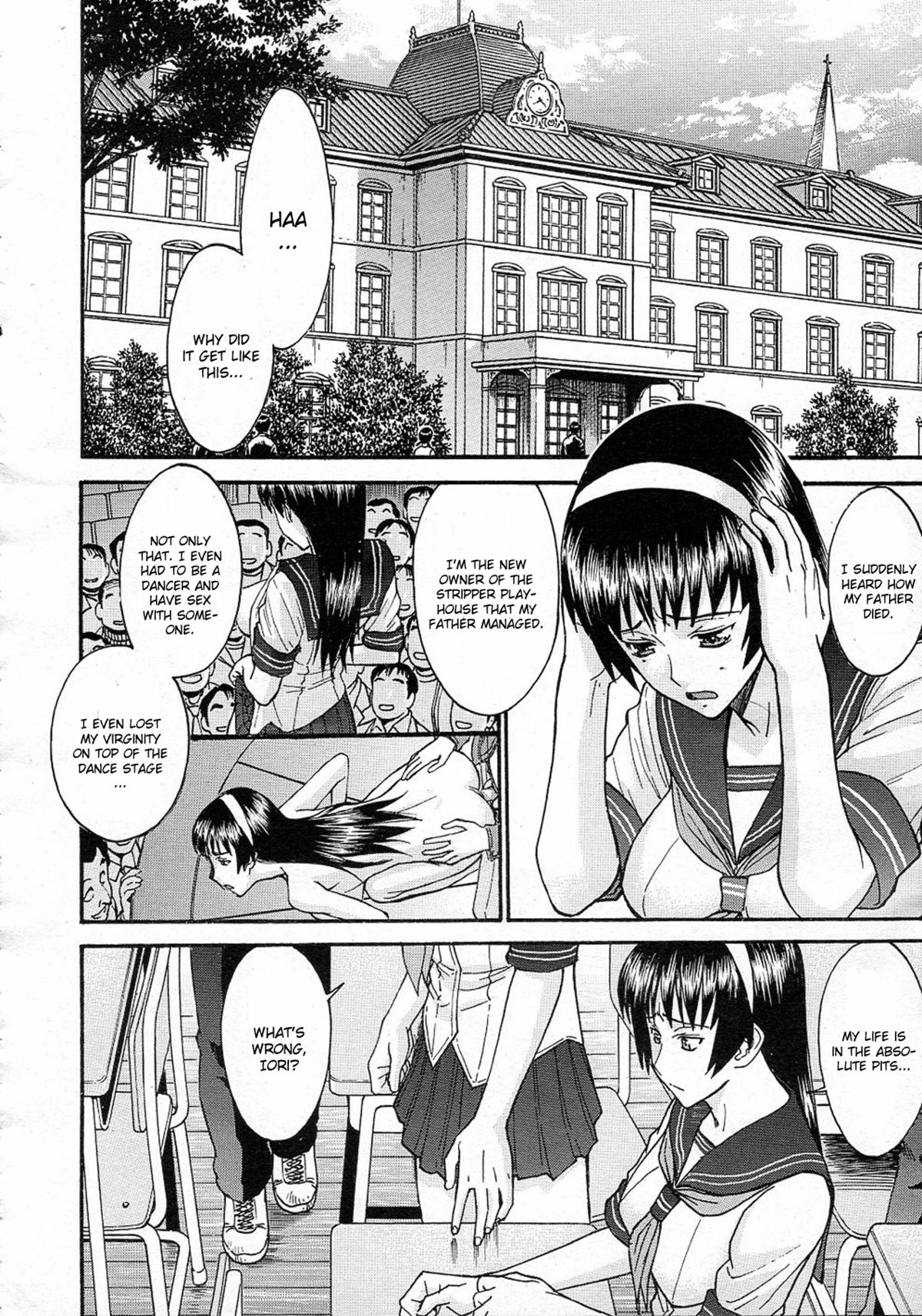 Sailor Fuku to Strip Chapter 2 page 2 full