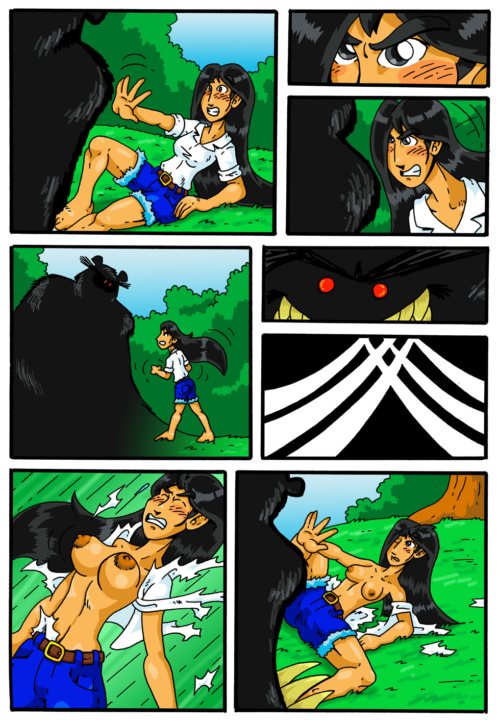 Demon Bear Rape! page 3 full