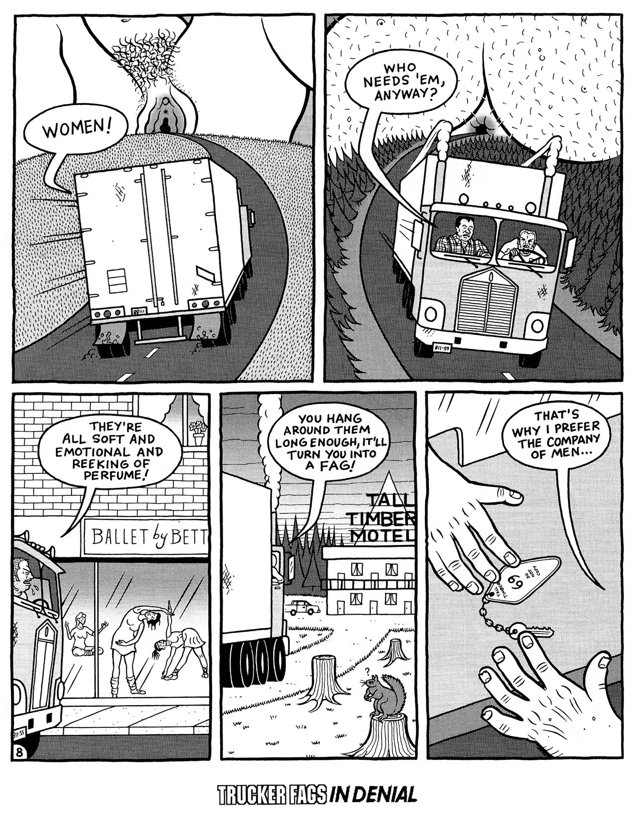 Trucker Fags in Denial page 10 full
