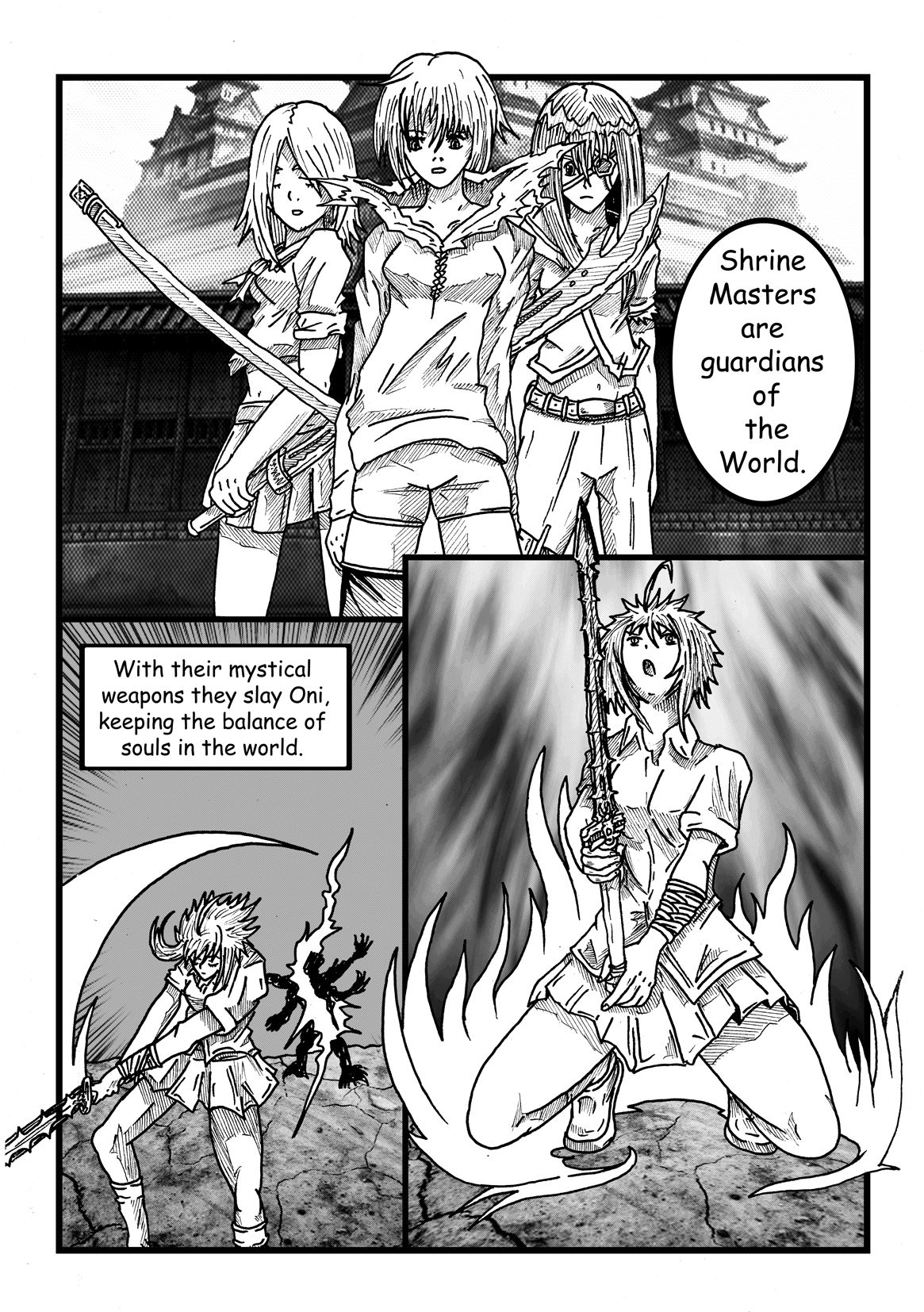 Bel X Cha! 1.00 Sword of the God Slayer page 2 full